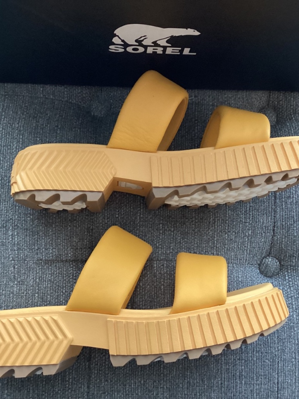 SOREL Ona Streetworks Platform Slide Sandal, size 9 - Picture 6 of 12